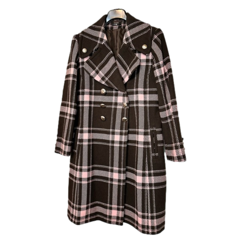 Autre Ton Wool Trench Coat UK Size 44 in Excellent Condition - Picture 1 of 8